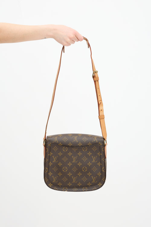 Louis Vuitton 1990 Monogram Saint Cloud Messenger Bag