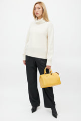 Louis Vuitton 1992 Yellow Epi Leather Speedy 25 Bag