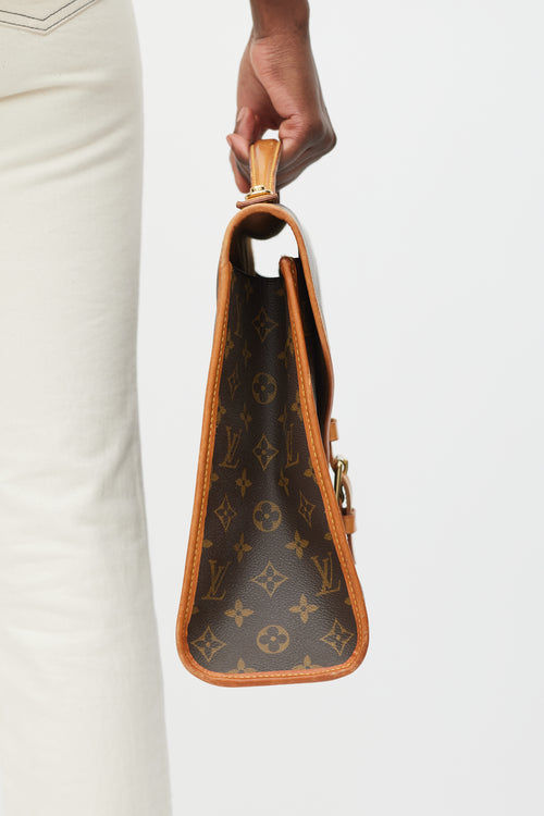 Louis Vuitton 1998 Brown Monogram Beverly Bag