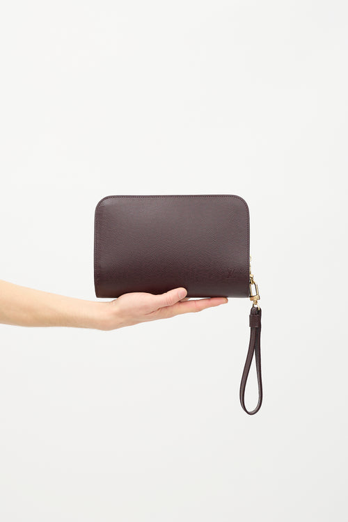 Louis Vuitton 1998 Taiga Leather Baikal Clutch