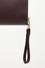 Louis Vuitton 1998 Taiga Leather Baikal Clutch