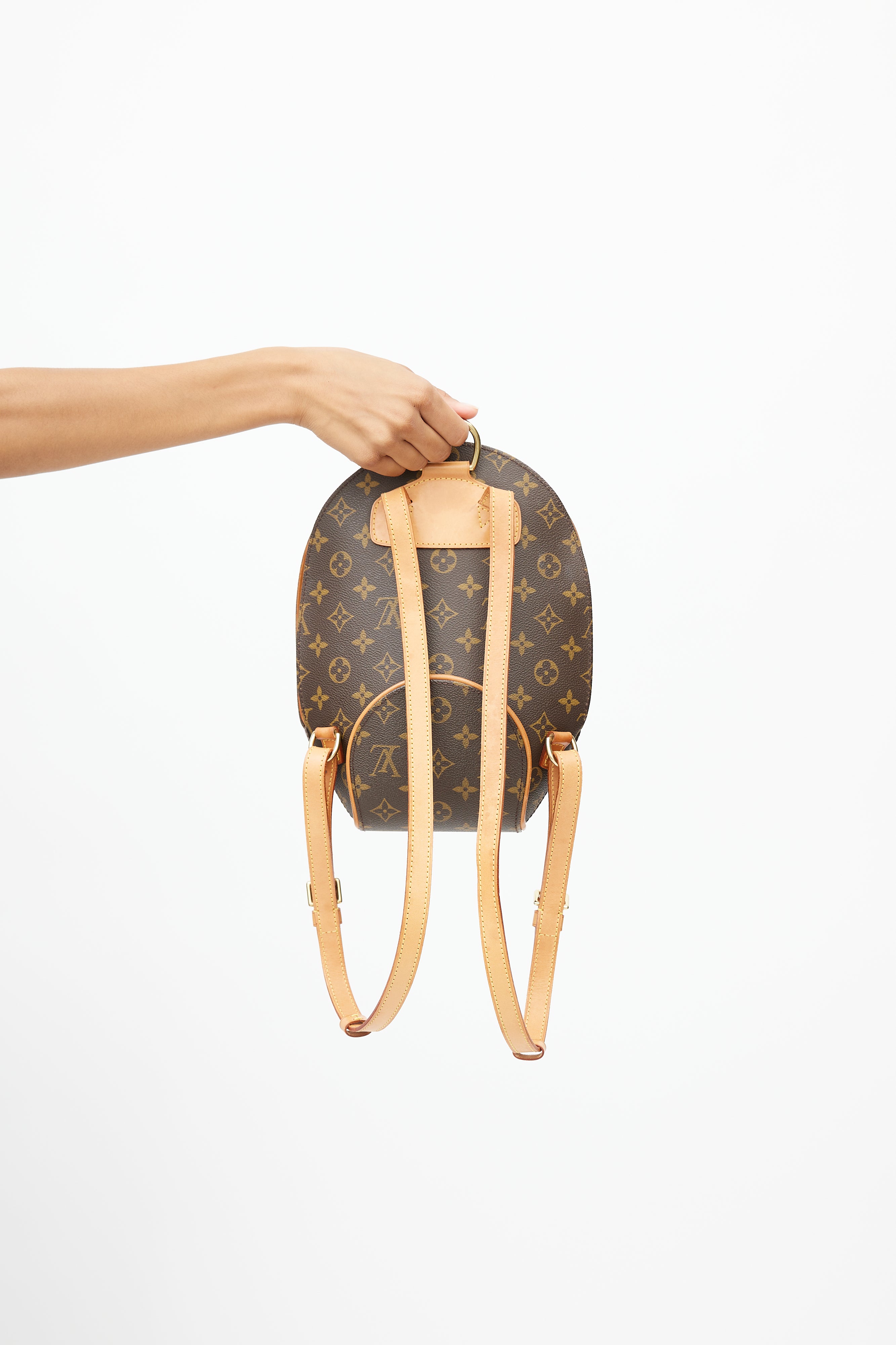 ellipse louis vuitton backpack Louis Vuitton // 1999 Brown Monogram Ellipse Sac À Dos Backpack – VSP Consignment
