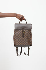 Louis Vuitton // 2000 Brown Damier Ebene Soho Backpack – VSP Consignment