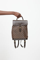 Louis Vuitton // 2000 Brown Damier Ebene Soho Backpack – VSP Consignment