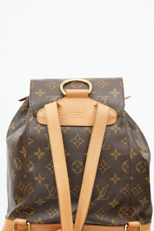 Louis Vuitton 2000 Brown Monogram Montsouris Backpack