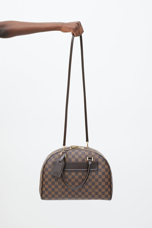 Louis Vuitton 2001 Brown Damier Ebene Nolita Bag