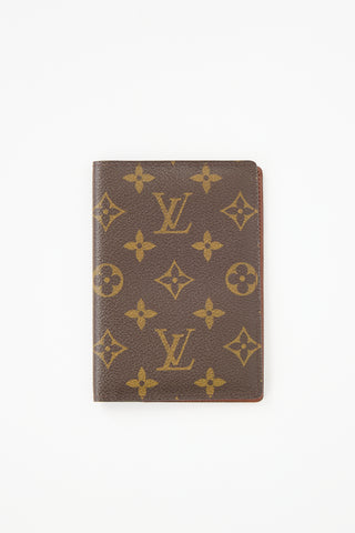 Louis Vuitton 2002 Monogram Canvas Passport Holder