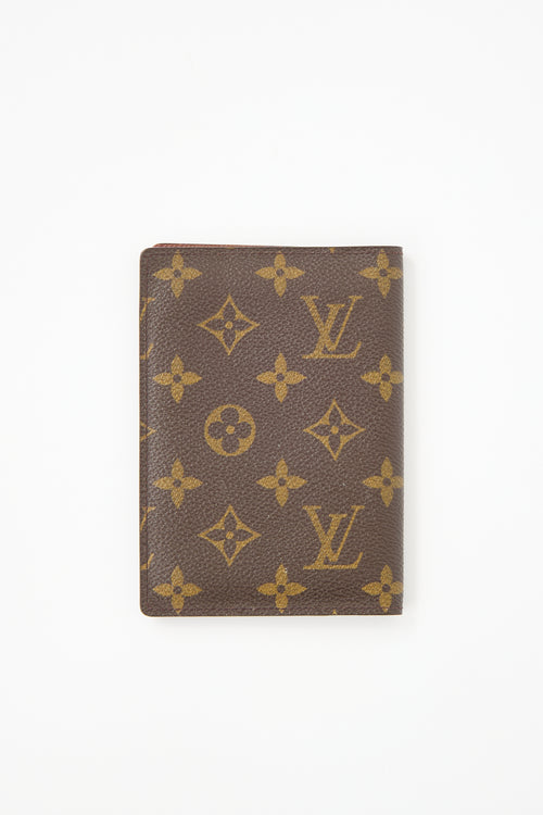 Louis Vuitton 2002 Monogram Canvas Passport Holder
