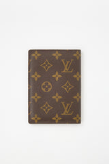 Louis Vuitton 2002 Monogram Passport Holder