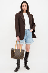 Louis Vuitton 2006 Monogram Cabas Piano Tote Bag