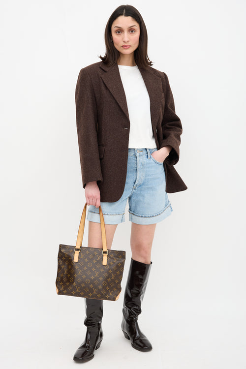 Louis Vuitton 2006 Monogram Cabas Piano Tote Bag