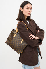 Louis Vuitton 2006 Monogram Cabas Piano Tote Bag