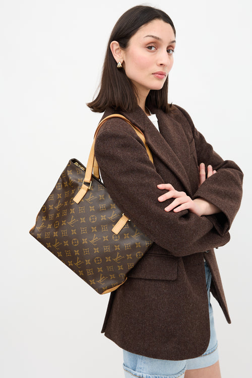 Louis Vuitton 2006 Monogram Cabas Piano Tote Bag