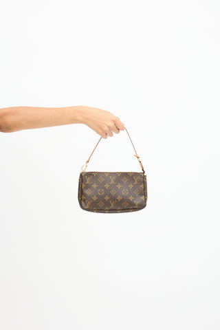 Louis Vuitton 2007 Monogram Canvas Pochette Bag
