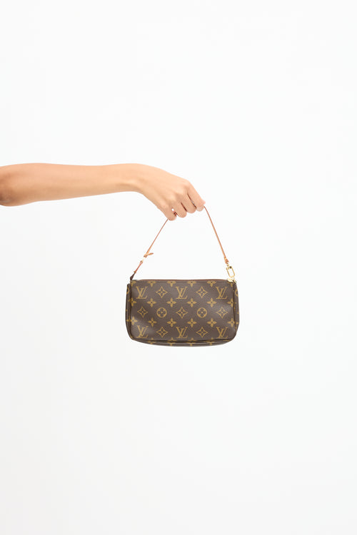 Louis Vuitton 2007 Monogram Canvas Pochette Bag