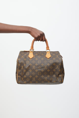 Louis Vuitton 2008 Brown Monogram Speedy 30 Bag