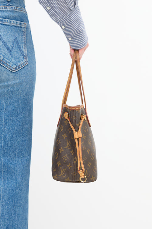 Louis Vuitton 2008 Monogram Neverfull PM Bag