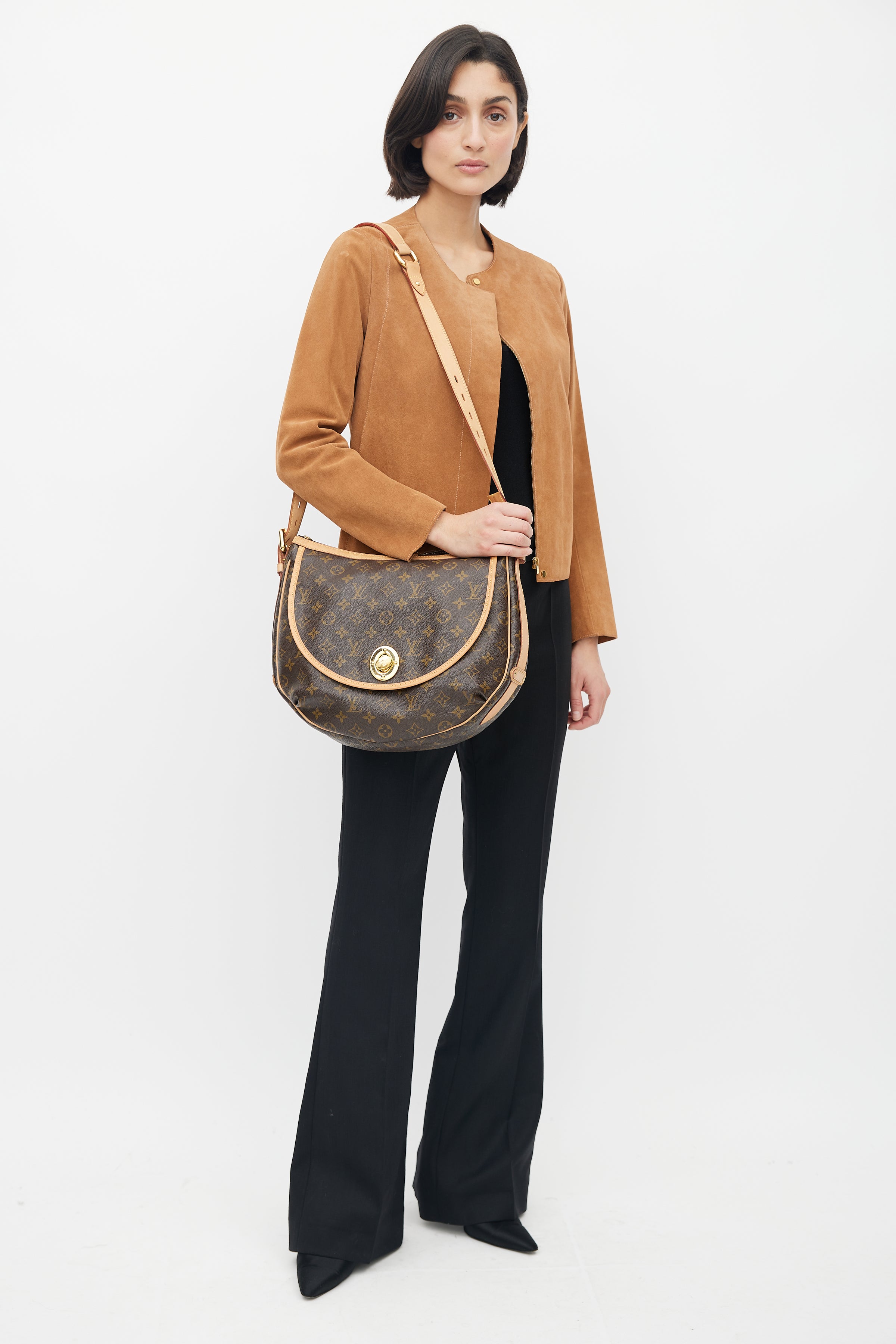 Louis Vuitton // 2009 Brown Monogram Tulum PM Shoulder Bag – VSP