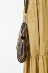 Louis Vuitton 2012 Brown Damier Ebene Eva Crossbody Bag