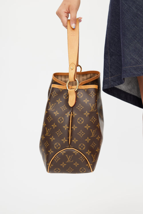 Louis Vuitton 2014 Brown Monogram Delightful Shoulder Bag