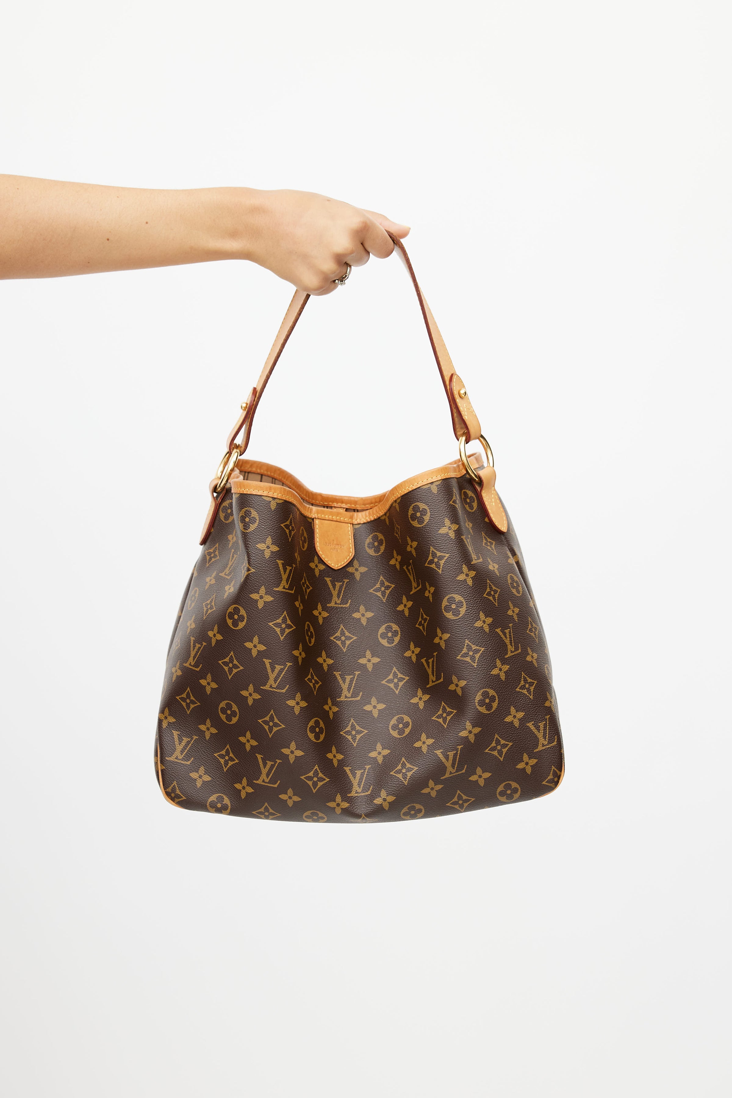 Hobo Bag Lv Medium Bag Louis Vuitton // 2014 Brown Monogram