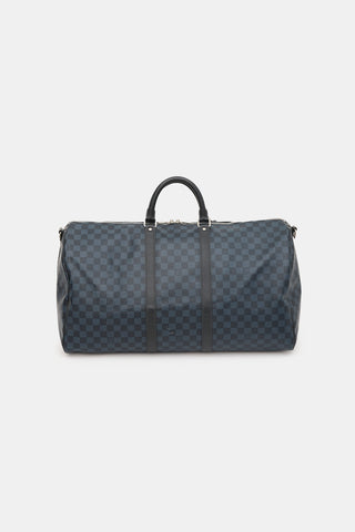 Louis Vuitton 2014 Damier Keepall Bandouliere 55 Bag