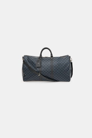 Louis Vuitton 2014 Damier Keepall Bandouliere 55 Bag