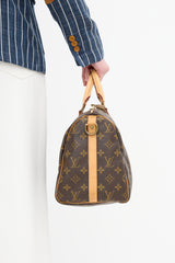 Louis Vuitton 2014 Monogram Speedy 35 Bag