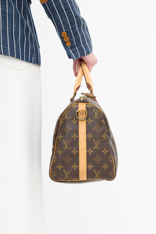 Louis Vuitton 2014 Monogram Speedy 35 Bag