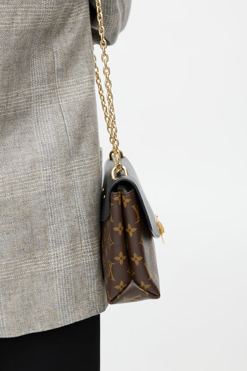 Louis Vuitton 2017 Brown & Black Monogram Saint Placide Shoulder Bag