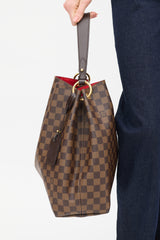Louis Vuitton 2018 Brown Damier Ebene Graceful Shoulder Bag