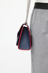 Louis Vuitton 2020 Navy & Silver Mylockme Shoulder Bag