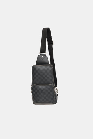 Louis Vuitton 2021 Damier Graphite Avenue Sling Bag