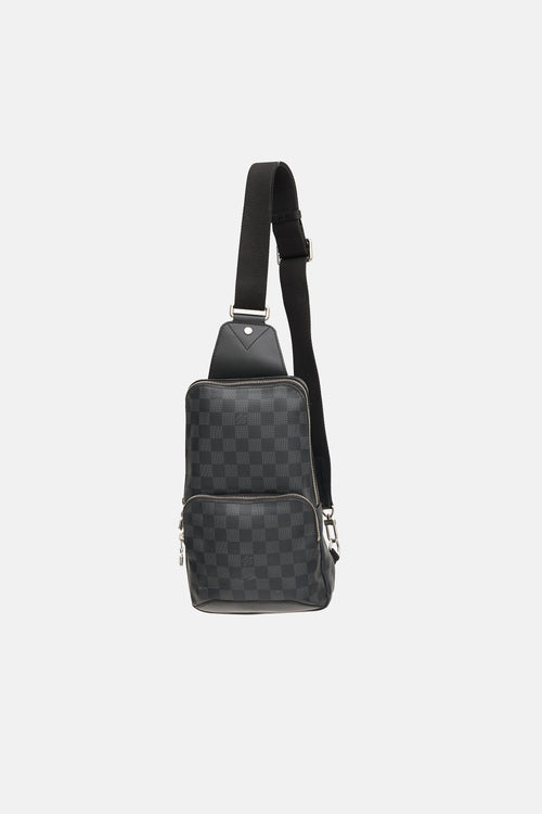 Louis Vuitton 2021 Damier Graphite Avenue Sling Bag