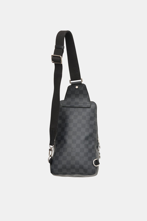 Louis Vuitton 2021 Damier Graphite Avenue Sling Bag