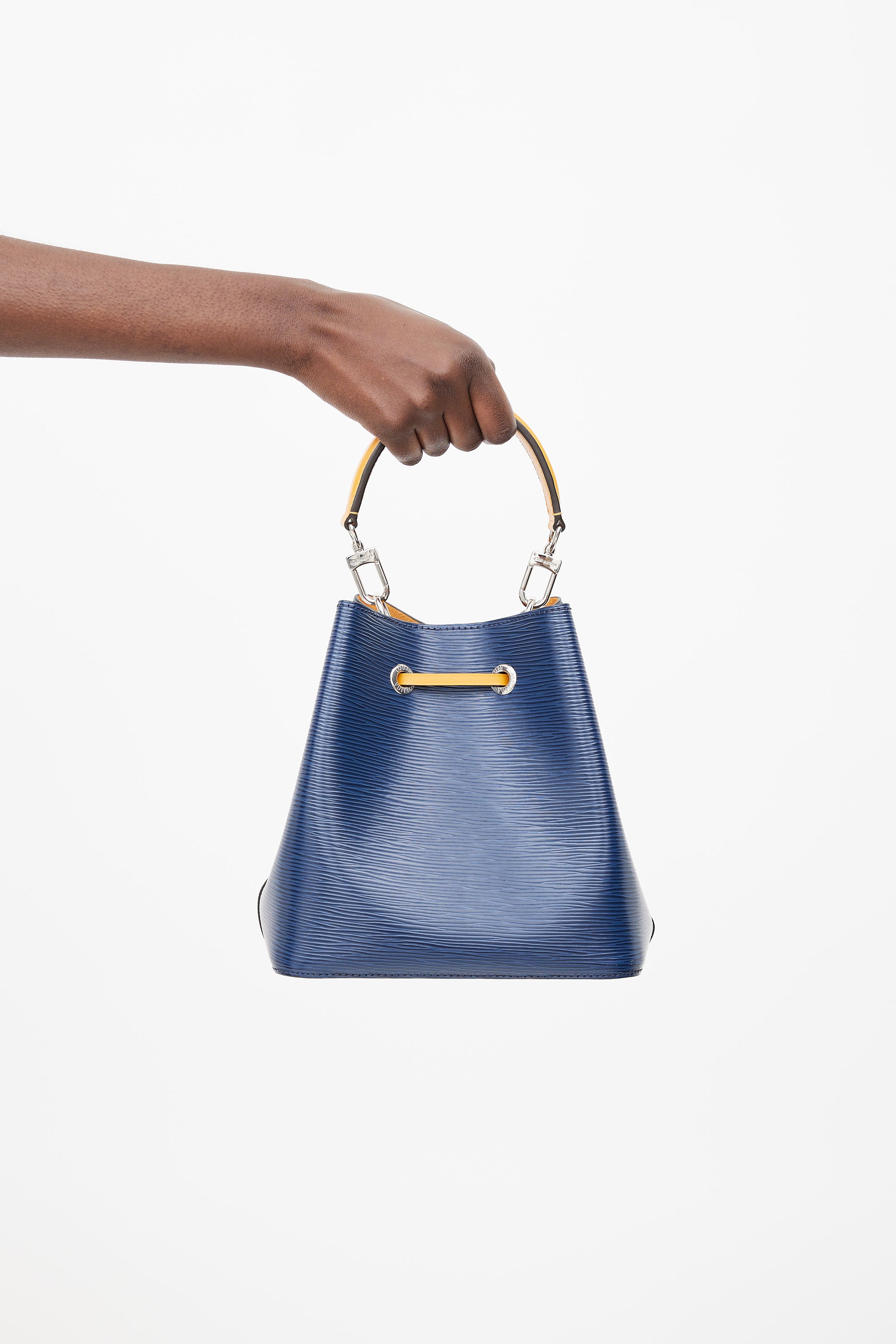 Louis Vuitton Indigo Blue Epi Leather NeoNoe BB Bag at 1stDibs