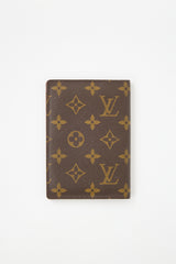 Louis Vuitton 2002 Monogram Passport Holder
