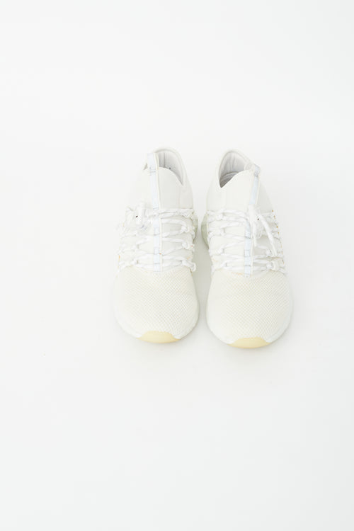 Louis Vuitton Beige & White America's Cup Sneaker