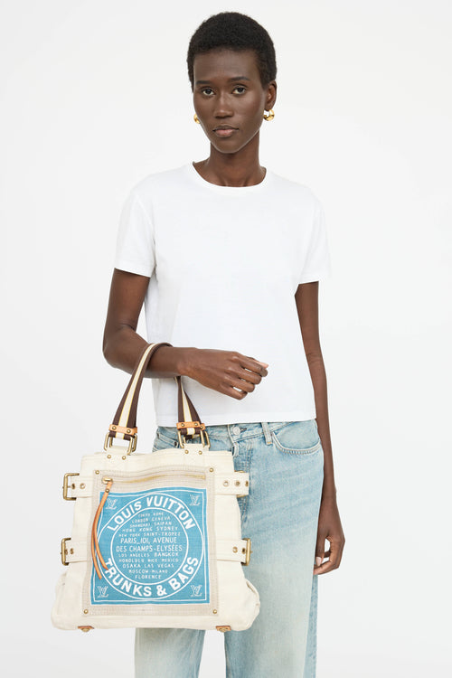 Louis Vuitton 2005 Globe Trunks & Bags Tote
