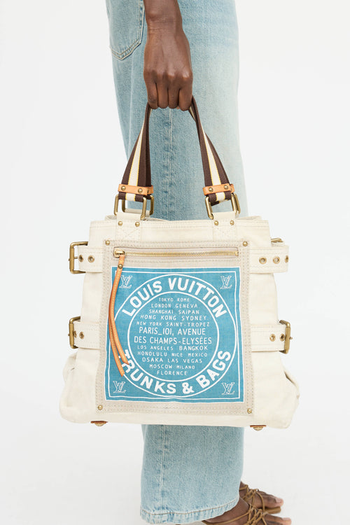 Louis Vuitton 2005 Globe Trunks & Bags Tote