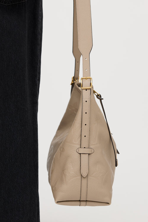 Louis Vuitton Monogram Empreinte CarryAll MM Bag