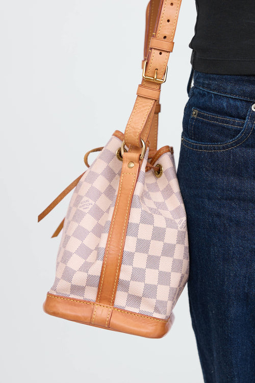 2017 Damier Azur BB Noé Bag