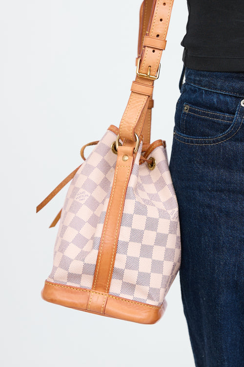 Louis Vuitton 2017 Damier Azur BB Noé Bag