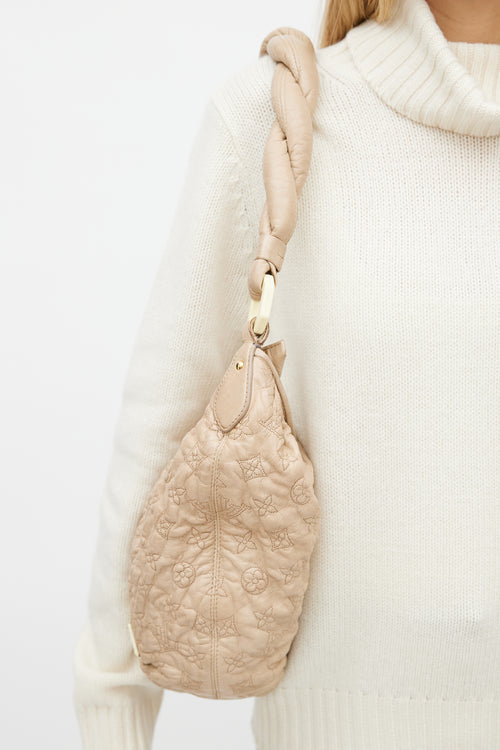 Louis Vuitton Beige Olympe Nimbus GM Monogram Shoulder Bag