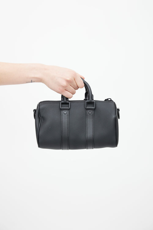 Louis Vuitton Black Aerogram Keepall XS Crossbody Bag