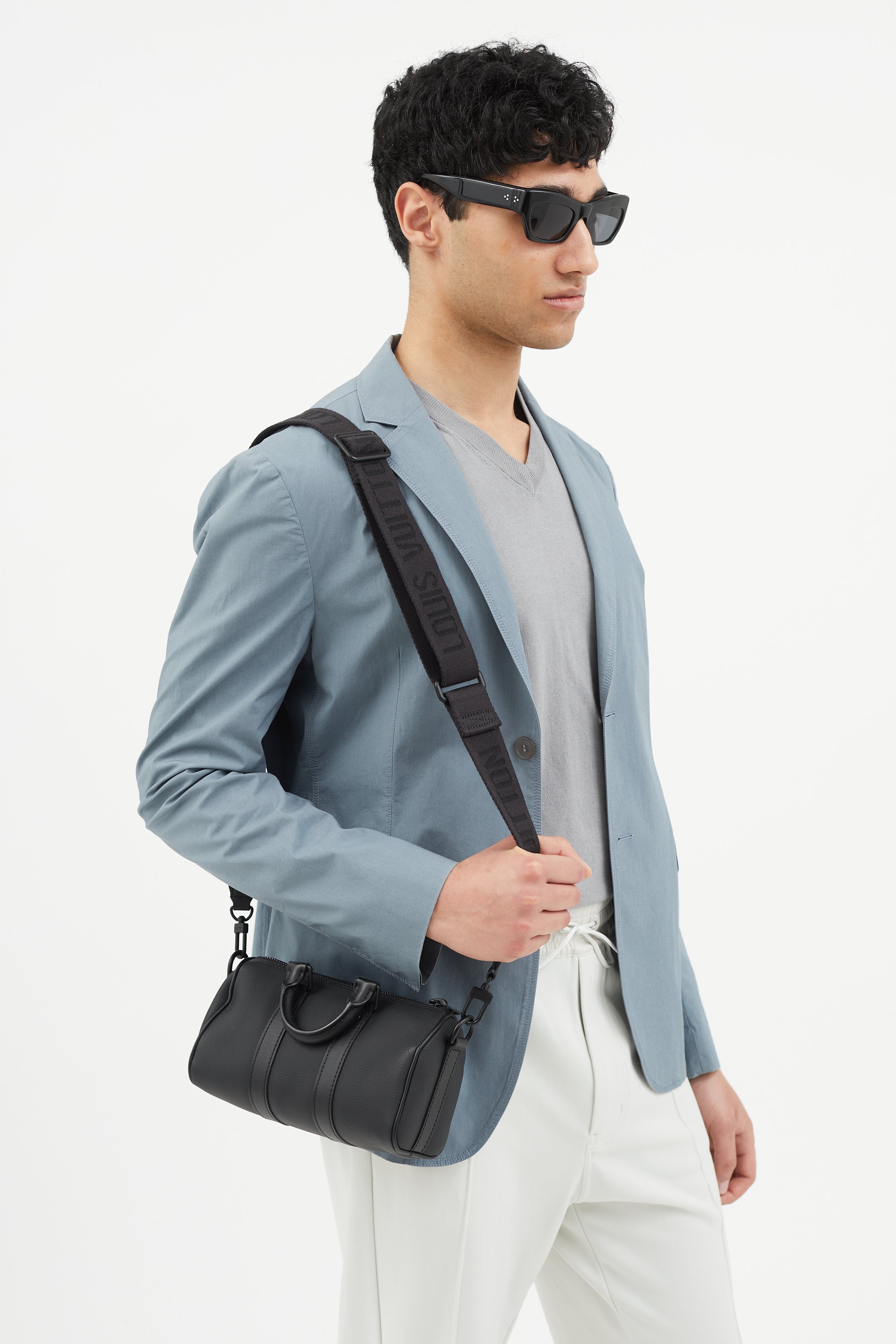 Keepall XS leather satchel