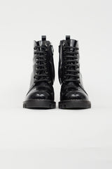 Louis Vuitton Black & White Logo Star Trail Boot