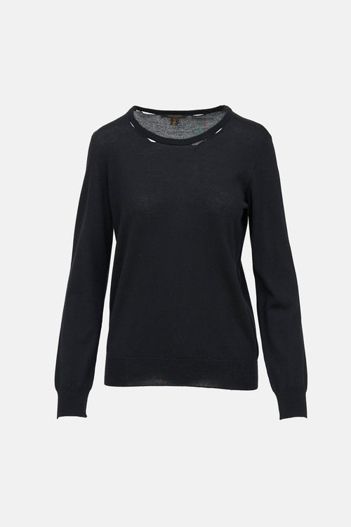 Louis Vuitton Cutout Knit Sweater