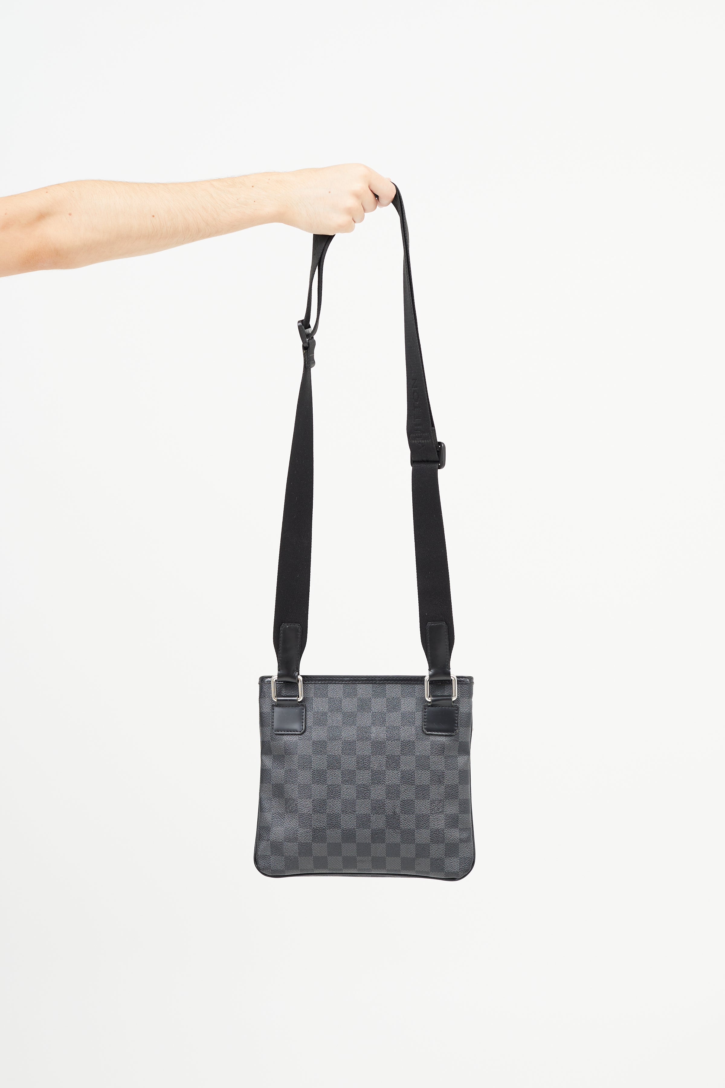 Louis Vuitton // 2011 Graphite Damier Thomas Crossbody Bag – VSP