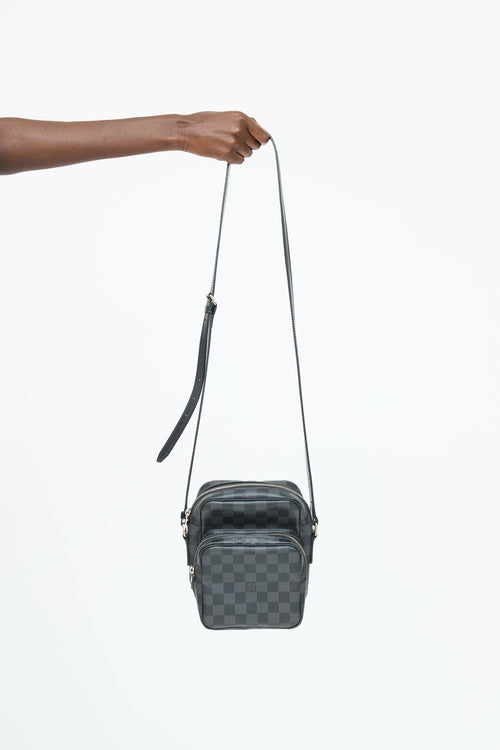 Louis Vuitton 2008 Damier Graphite Rem Bag